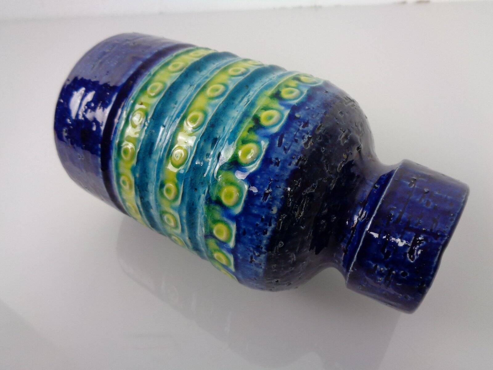 Studio ceramic vase by Aldo Londi for Bitossi, 1960s