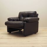 Leather living room set, Italian design, 1960s, manufacturer: B&B Italia