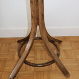 Baumann single dark beech parrot coat rack (model a)
