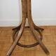 Baumann single dark beech parrot coat rack (model a)