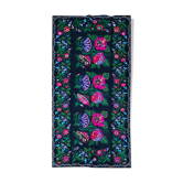 Tapis roumain tissé à la main avec la conception flora le bohème colorée 294x146cm
