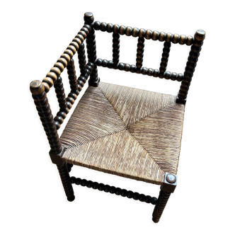 Wooden chair turned around 1940