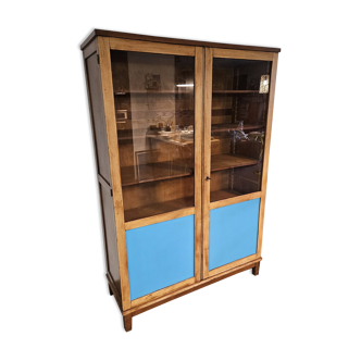 Old administration cabinet/showcase 1950 in wood
