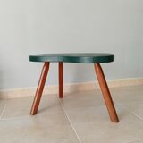 Vintage coffee table solid oak bean 60s /70