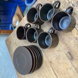 Rosenthal service in brown porcelain