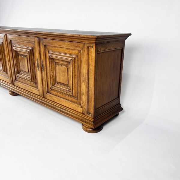 Buffet XXL Château en Chêne, 1960s
