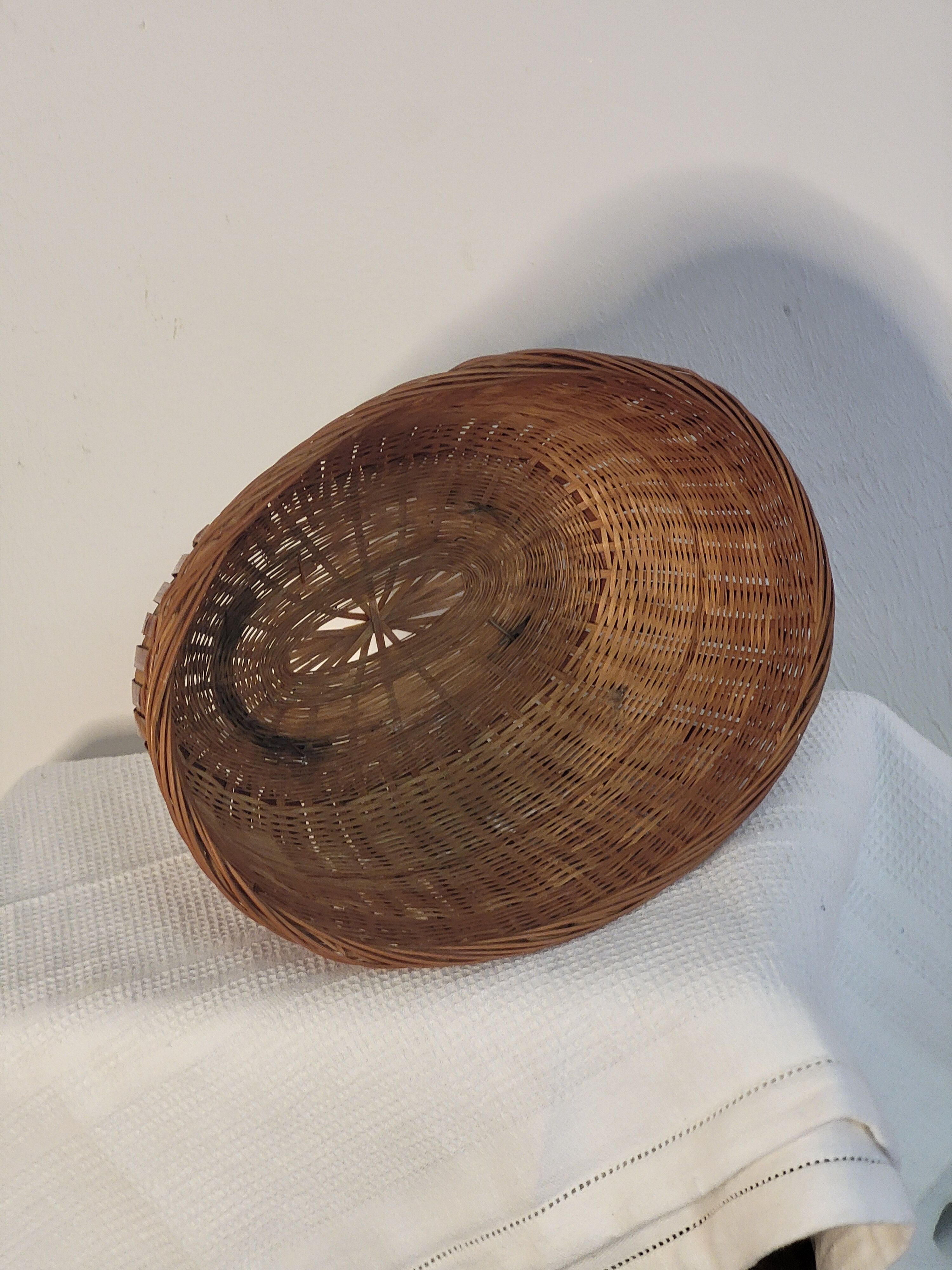 Rattan plant pot