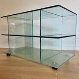 Glass TV stand