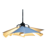 Lampadario con raggi orientabili Space Age Italia Anni '70