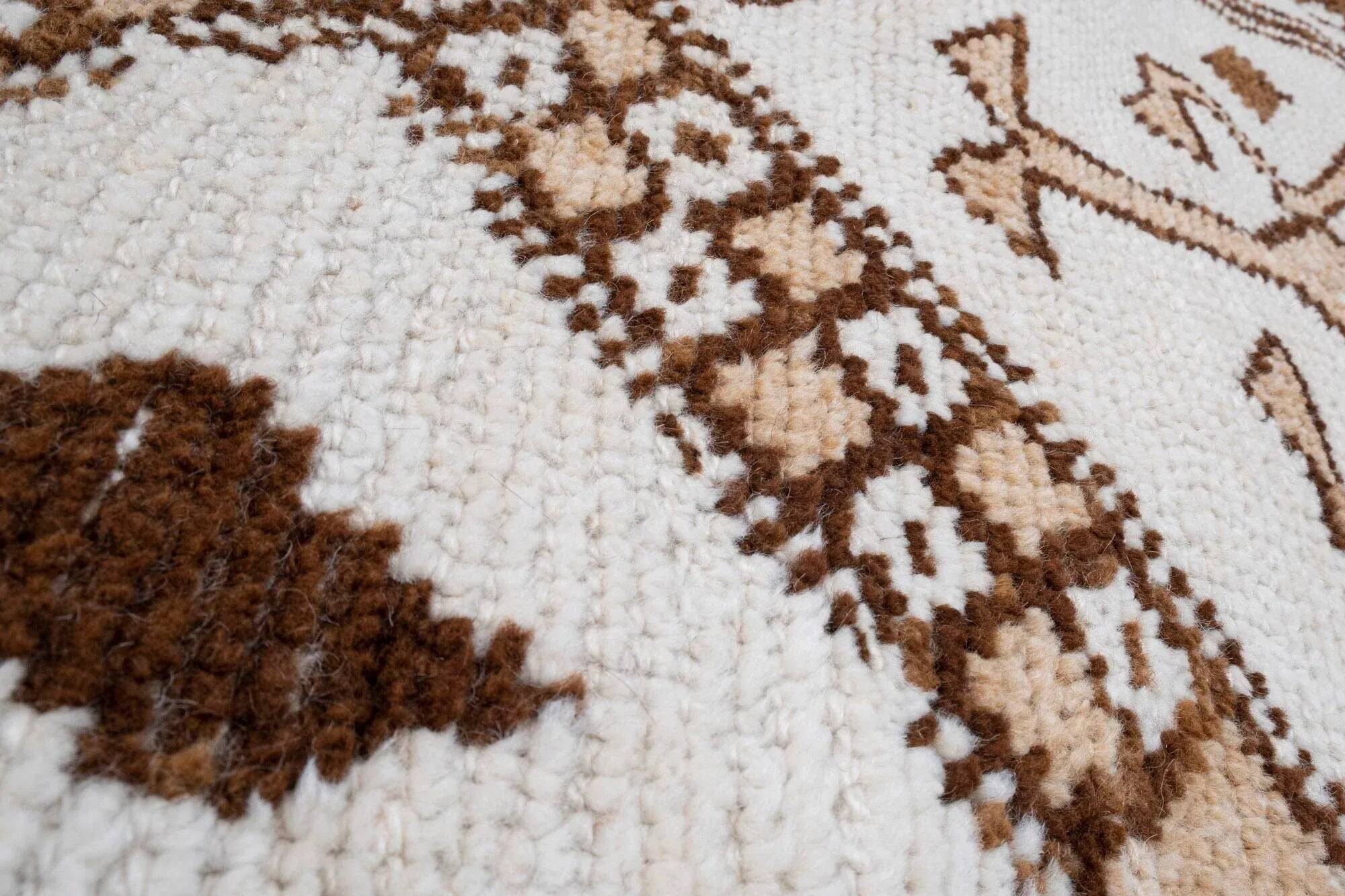 Vintage Turkish hallway rug 83x350 cm