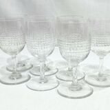 Baccarat – 7 glasses of white wine Nancy