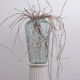 Vase carved glass 51 cm