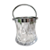 Ice bucket in crystal stylish design. Bayel crystal. Braces/diamond patterns