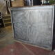 Administrative brushed metal furniture