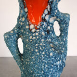 Fat Lava Vallauris ceramic vase 50s