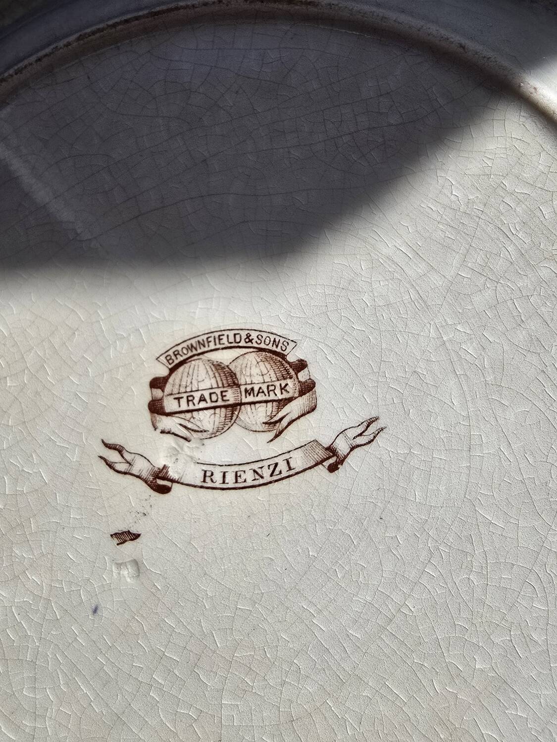 Brownfield & Sons Plate Rienzi