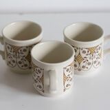 Set of 3 Biltons 70s mugs