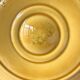 Lot of 12 shell-shaped plates, Barbotine, 1950s.