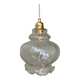 Vintage glass globe pendant lamp