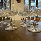 Beautiful lot of crystal glasses from Saint Louis