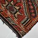 7x11 Kilim Dark Brown Large Area Handwoven Kilim Rug, 218x320 Cm