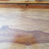 Set square table 6/8 people + 4 chairs + 2 benches
