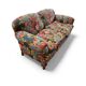 Floral fabrics / classic sofa / stunning condition, weighty sofa 100 kg