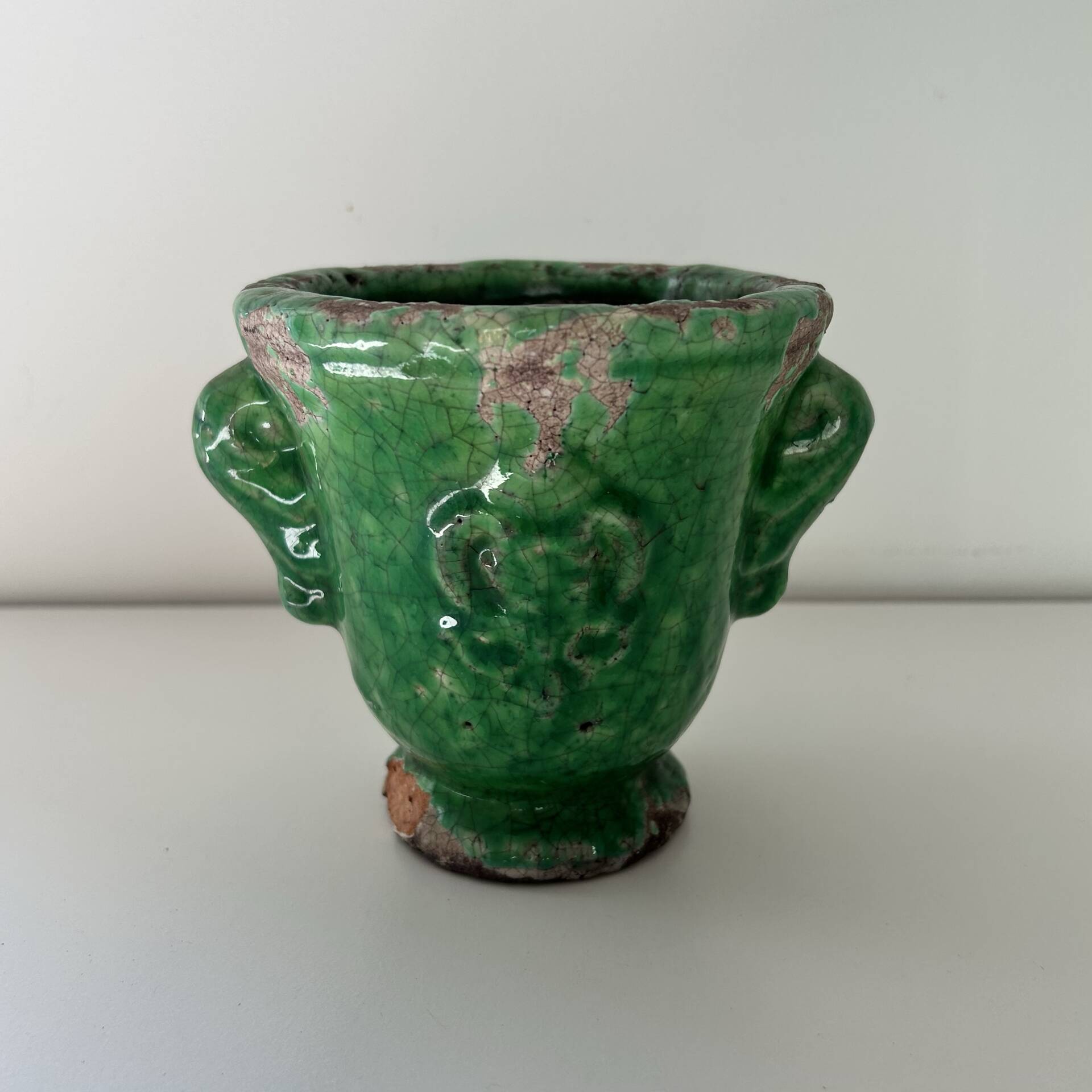 Small ancient Provençal vase