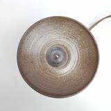 Lampe bougeoir en grès