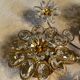 Paire d’appliques fleurs Palwa