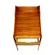 Teak and beech bedside table, C.A. Acking, Bodafors, Sweden, 1959