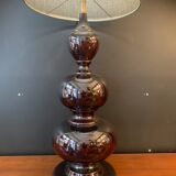 Spectacular glass laying lamp, Italy around 1960