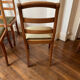 Suite de 6 chaises Louis-Philippe en merisier, XIXe