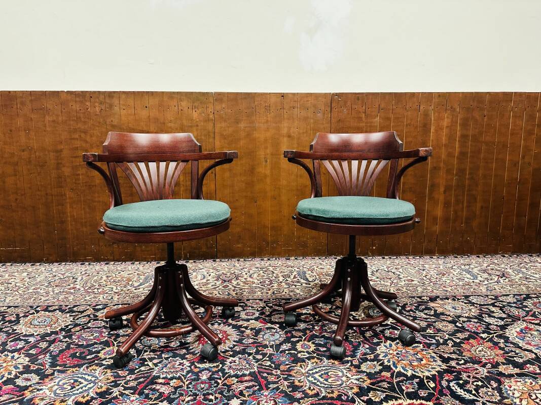 Classic English Thonet Desk Chair