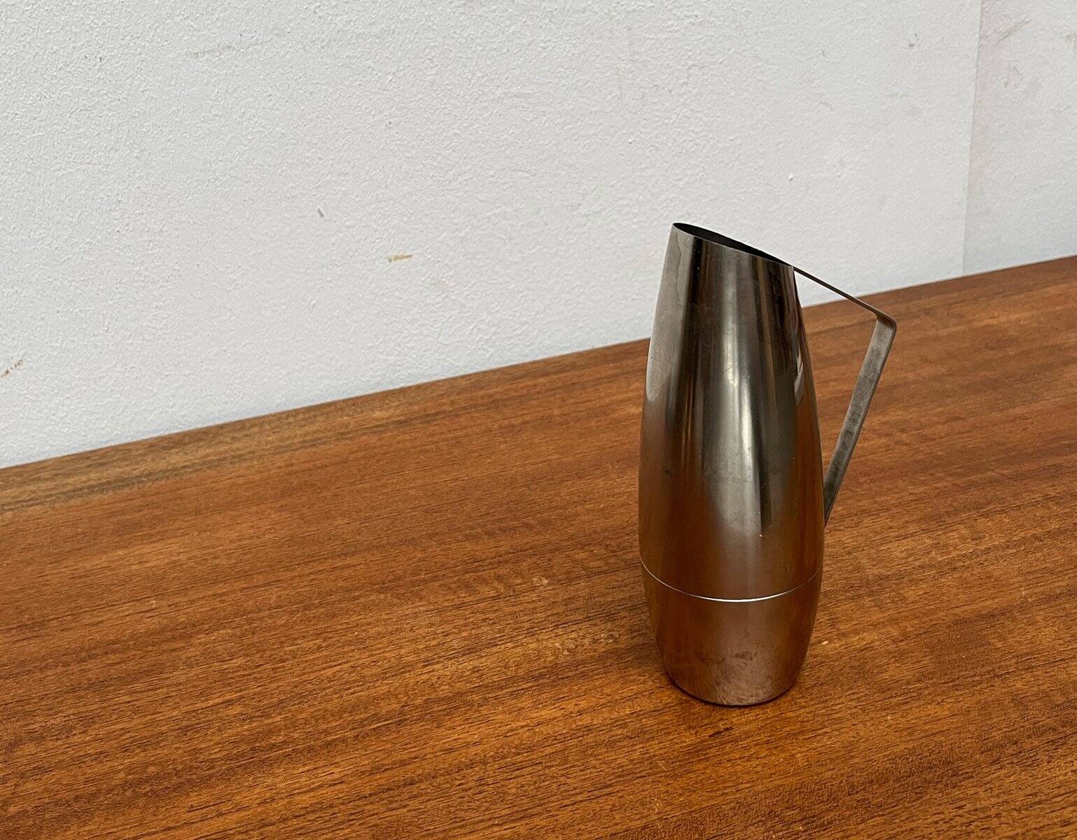 Mid-century pewter carafe vase by Dovo Holland, 1960s.