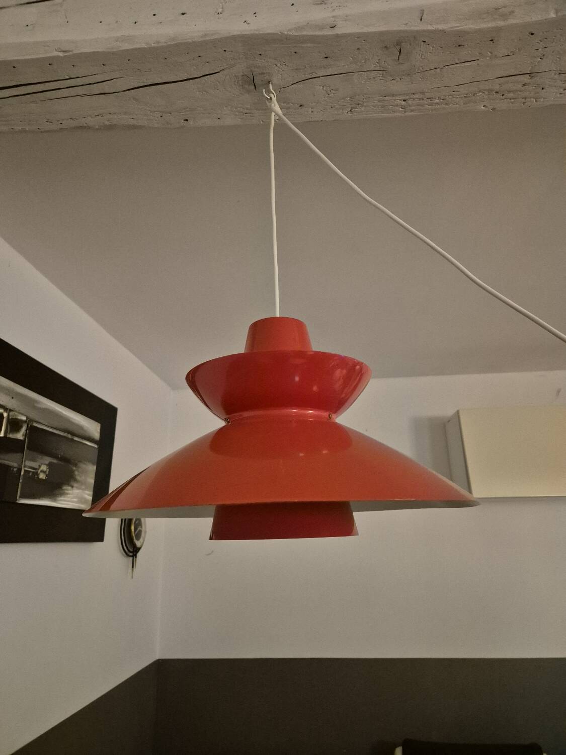 Danish vintage pendant lamp Nordisk Solar