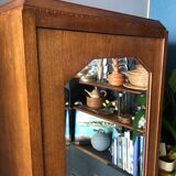 Art deco twin cabinets