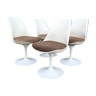 Set of 4 chairs by Eero Saarinen for Knoll