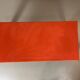 Table basse vintage orange en plastique Space Age années 70