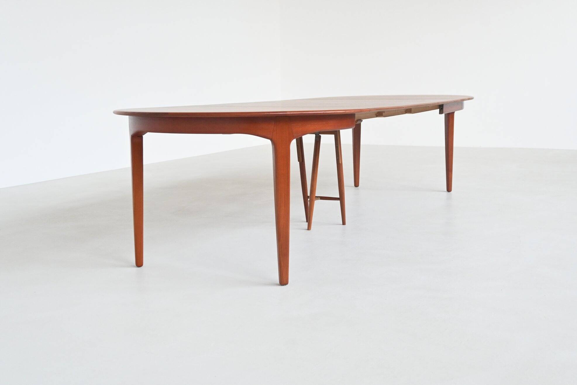 Henning Kjaernulf model 62 dining table teak Soro Stolefabrik Denmark 1958