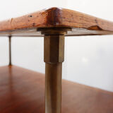 Three-tiered French shop display table - 1900s