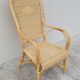 Rattan armchair 1950
