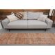 1970s Turkish Hand-Knotted Wool Cotton Orange Runner Rug 60x293