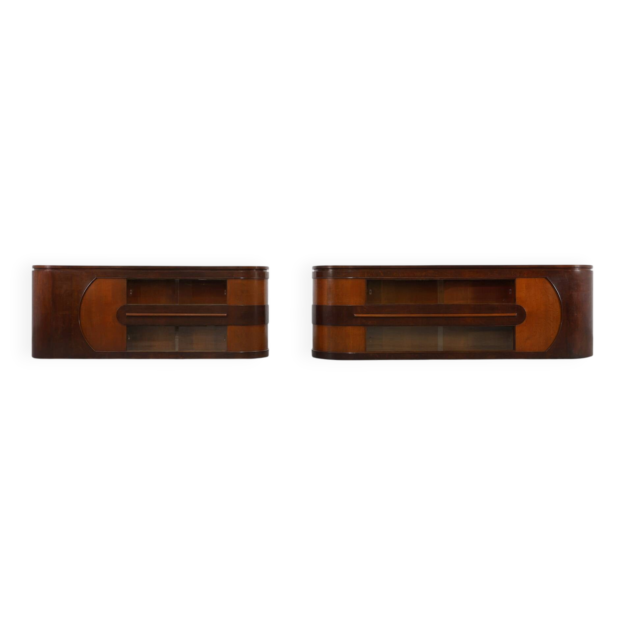 Pair of Large Art Deco Monumental Counters attributed to De Coene, Belgium,