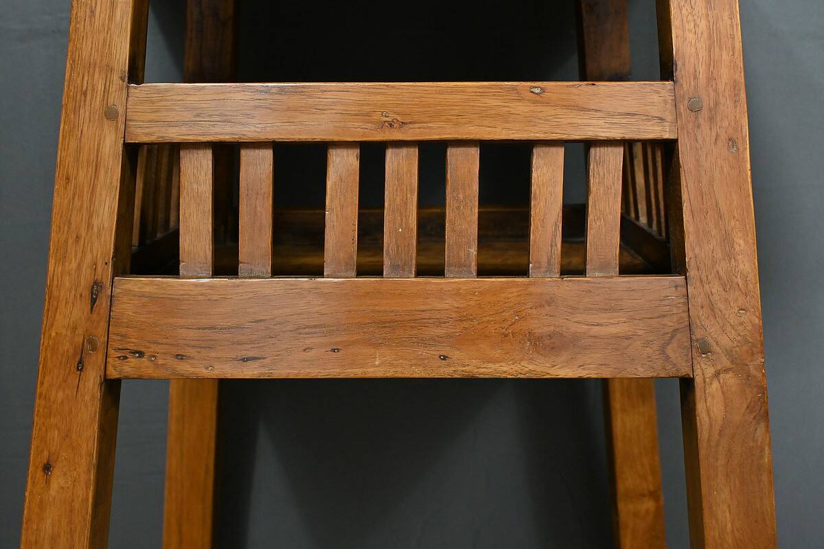 Walnut Sculptor's Stand – 19th Century