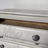 Renovated art deco chest of drawers