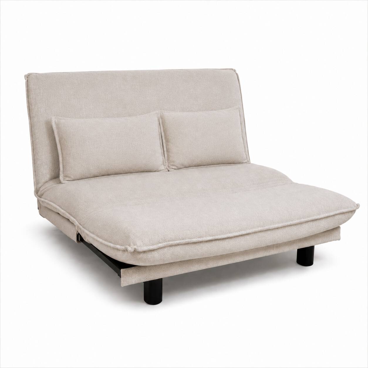 Wittmann bed sofa Model Colli two-seater by Franz Rendl, design 1985, top condition / original upholstery