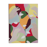 Colorful faces painting