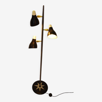 US floor lamp with 3 spots