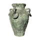 Terracotta amphora vase